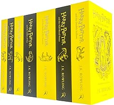 Harry Potter Hufflepuff Edition Series Collection 7 Books Set By J.K. Rowling (Philosopher's Stone, Chamber of Secrets, Prisoner of Azkaban, Goblet of Fire, Order of The Phoenix & More)