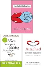 Block Delete Move On[Hardcover], The Seven Principles For Making Marriage Work, Attached 3 Books Collection Set