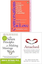 Conversations on Love, The Seven Principles For Making Marriage Work, Attached 3 Books Collection Set