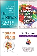 The Upgrade, How Emotions Are Made, No Grain Smarter Brain Body Diet Cookbook, No Alzheimer's Smarter Brain Keto Solution 4 Books Collection Set