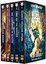 Lone Wolf Series Books 1 - 5 Collection Set by Joe Dever (Flight from the Dark, Fire on the Water, Caverns of Kalte, Chasm of Doom & Shadow on the Sand)
