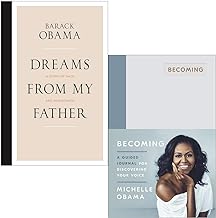 I sogni di mio padre di Barack Obama e diventare un diario guidato di Michelle Obama, set di 2 libri