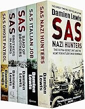 Set di 4 libri della collezione Damien Lewis (SAS Ghost Patrol, SAS Bravo Three Zero, SAS Nazi Hunters e The Flame of Resistance)