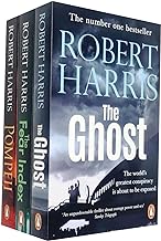 Robert Harris Collection 3 Books Set (Pompeii, The Ghost, The Fear Index)