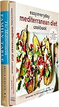 Easy Everyday Mediterranean Diet Cookbook By Deanna Segrave-Daly, Serena Ball & [Hardcover] The Mediterranean Family Table By Angelo Acquista M.D., Laurie Anne Vandermolen 2 Books Collection Set