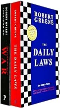 The Daily Laws & The 33 Strategies of War By Robert Greene Collection 2 Books Set