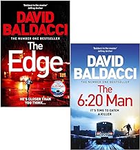 David Baldacci Travis Devine Series Collection 2 Books Set (The Edge & The 6:20 Man)