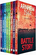 Battle Story Collection 8 Books Set (Arnhem 1944, Hastings 1066, El Alamein 1942, Passchendaele 1917, Somme 1916, Isandlwana 1879, Waterloo 1815, Bosworth 1485)