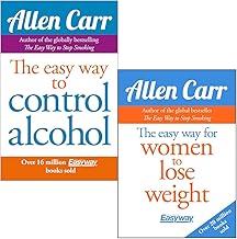 Allen Carr Collection 2 Books Set (The Easy Way to Control Alcohol & The Easy Way for Women to Lose Weight)