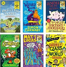 The World Book Day 2022 Childrens Early Learning Collection of 6 Books Set (The Worst Class in the World in Danger!, My Very Very… Silly Book of True or False, Grimwood & More...)
