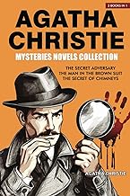 Agatha Christie Mysteries Novels Collection: The Secret Adversary, The Man in the Brown Suit, The Secret of Chimneys