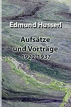 Aufsätze und Vorträge: 1922-1937