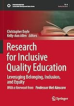 Research for Inclusive Quality Education: Leveraging Belonging, Inclusion, and Equity